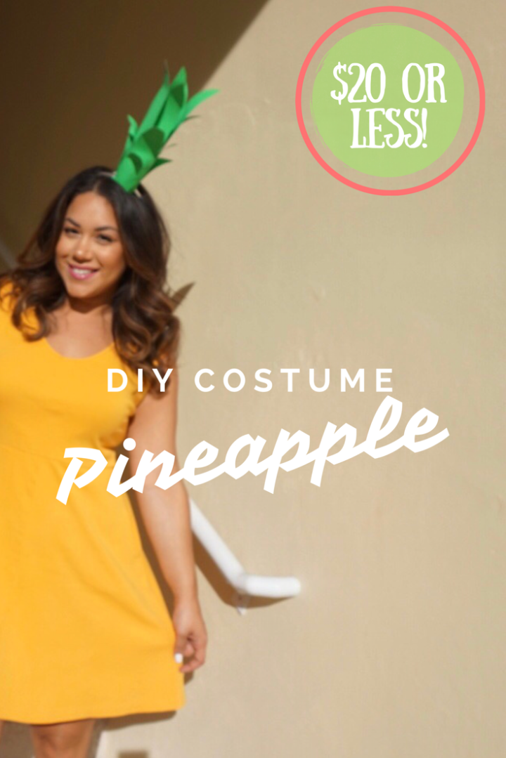DIY: Easy Pineapple Costume 